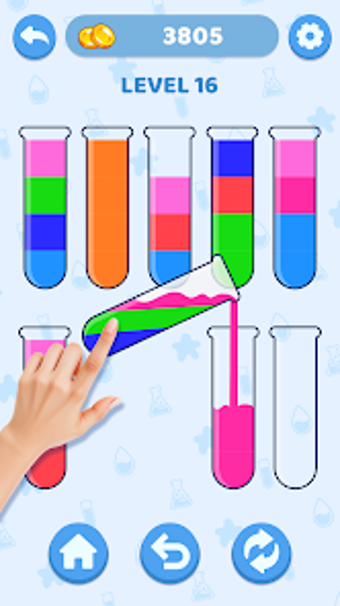Image 0 for Water Sort Colorly Flow