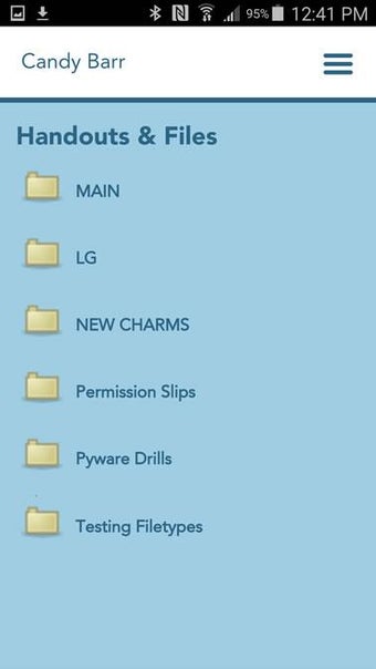 Image 1 for Charms Blue - Student App