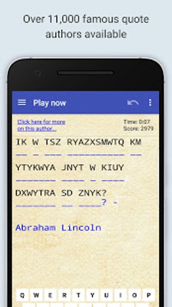 Image 3 for Cryptogram Puzzle Quotes …