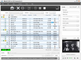Imagen 0 para Xilisoft DVD to AVI Conve…
