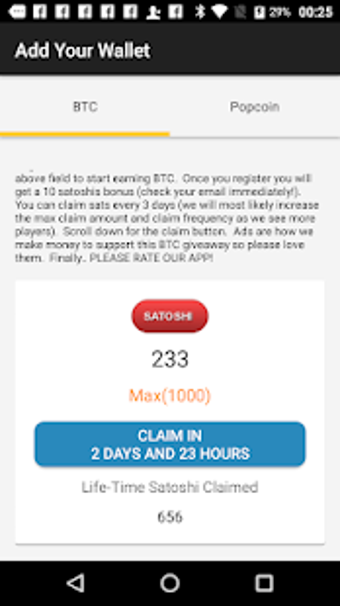 Image 0 for CryptoWord - Earn free BT…