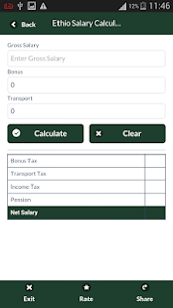 Imagen 2 para Ethiopian Income Tax Calc…