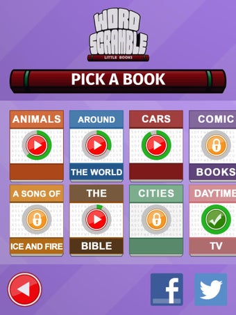 Image 1 for Word Scramble Little Book…
