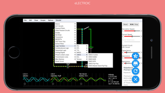 Imagen 1 para Electroic Circuit Simmula…