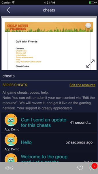 Image 0 for GameNet- Golf With Your F…
