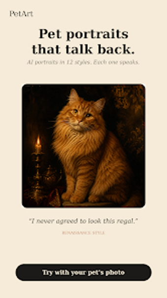 Imagen 0 para PetArt: Pet Portrait  Sto…