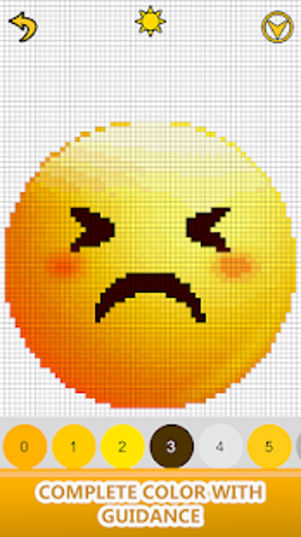 Image 1 for Emoji Color by Number: Pi…