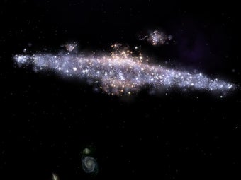 Image 0 for Galaxy 3D Space Tour  Scr…