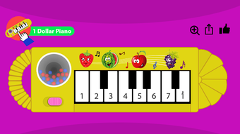 Imagen 1 para 1 Dollar Piano - Toy Pian…