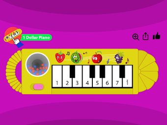 Imagen 0 para 1 Dollar Piano - Toy Pian…