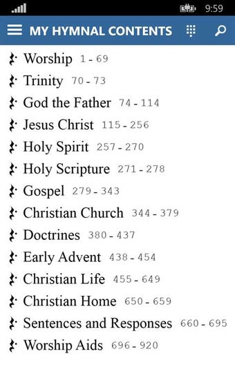 Image 0 for SDA Hymnal LITE for Windo…