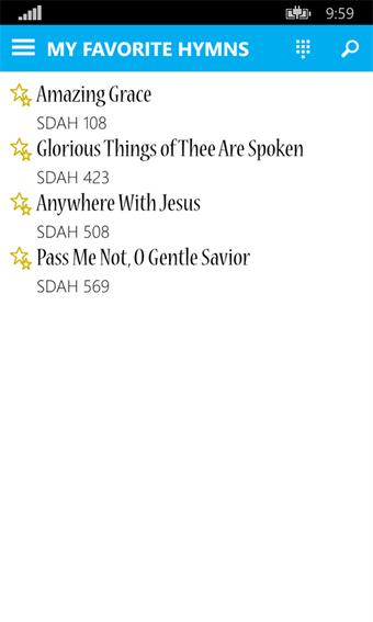 Image 3 for SDA Hymnal LITE for Windo…
