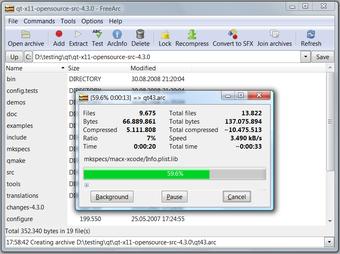 Image 0 for FreeArc for Linux