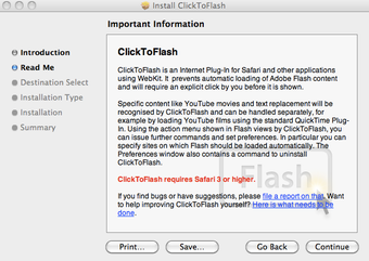 Image 0 for ClickToFlash