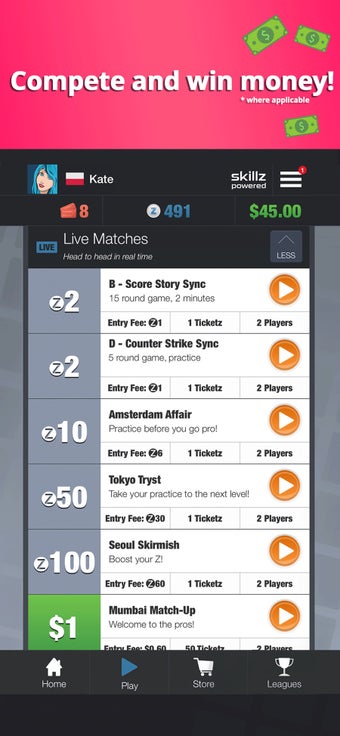 Imagen 1 para Brick Breaker - Win Money
