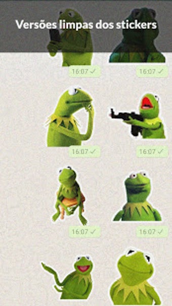 Image 3 for Stickers Kermit Zoeiro Me…