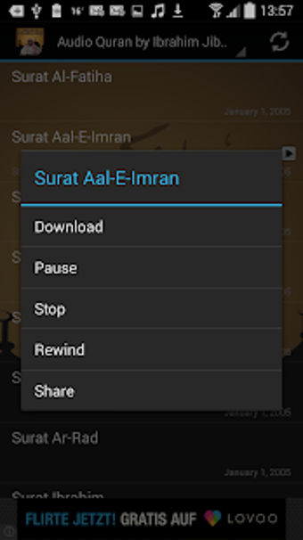 Imagen 1 para Audio Quran by Ibrahim Ji…