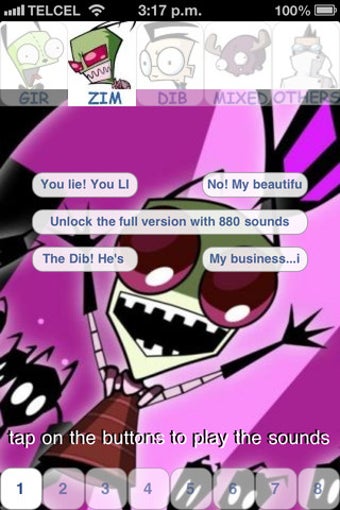 Image 2 for Gir Invader Zim Dib Gaz -…
