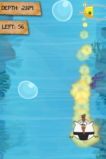 Image 0 for Chicken Deep: The diving …