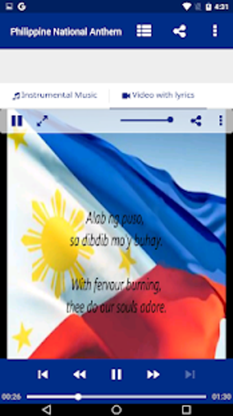Imagen 0 para Philippine National Anthe…