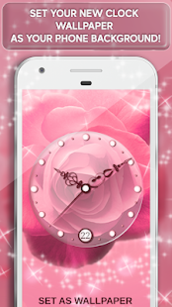 Imagen 0 para Rose Clock Live Wallpaper
