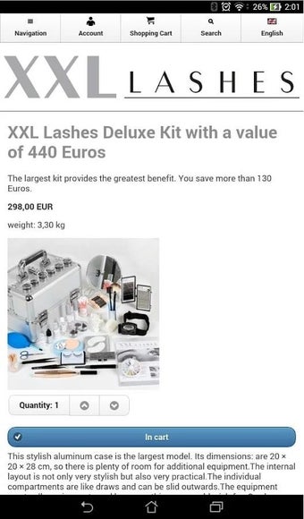 Image 1 for XXL Lashes
