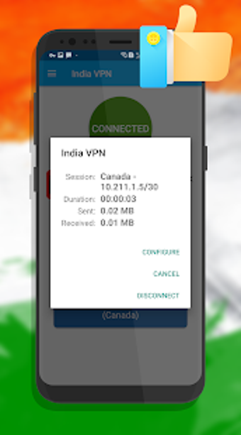 Imagen 3 para India VPN - Unlimited , F…