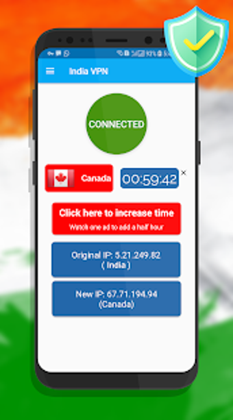 Image 1 for India VPN - Unlimited , F…