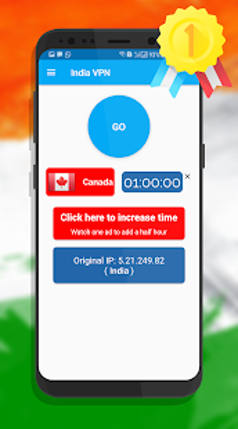 Imagen 1 para India VPN - Unlimited , F…