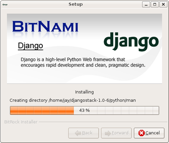 Image 1 for BitNami DjangoStack for L…