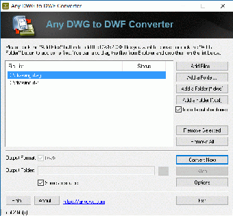 Image 0 for Any DWG to DWF Converter