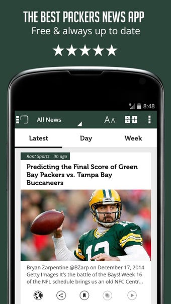 Imagen 0 para Unofficial Packers News