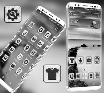 Image 3 for Sea Stone Monochrome Laun…