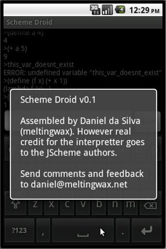 Imagen 0 para Scheme Droid