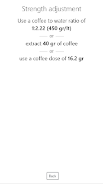 Image 3 for 46degrees Coffee Calculat…