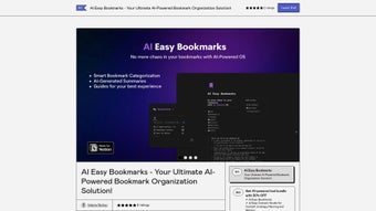 Imagen 0 para AI Easy Bookmarks