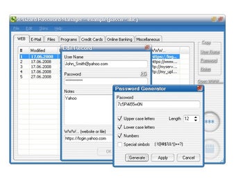 Image 0 for X-Lizard Password Manager