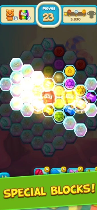 Image 1 for Toy Party: Match 3 Hexa B…