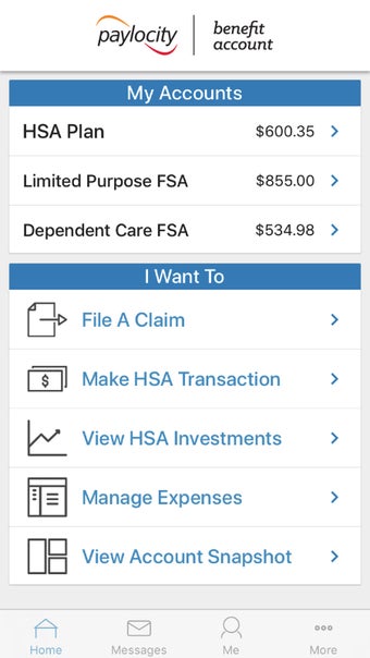 Image 2 for Paylocity Benefit Account