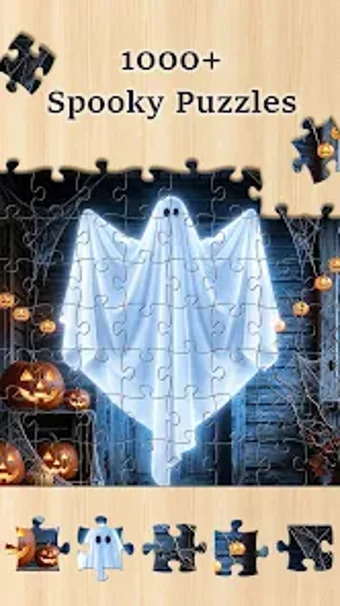 Image 0 for Ghostly Halloween Jigsaw