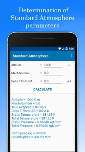 Image 3 for Standard Atmosphere. Calc…