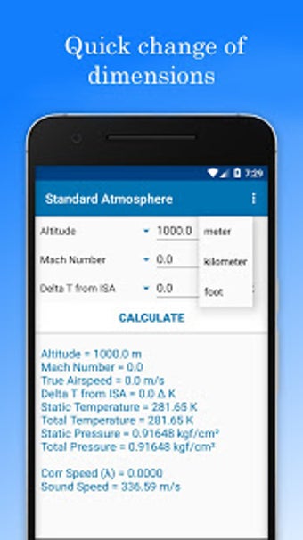 Image 0 for Standard Atmosphere. Calc…