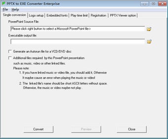 Imagen 0 para PPTX to EXE Converter Ent…
