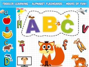 Imagen 0 para Toddlers ABC Flashcards -…