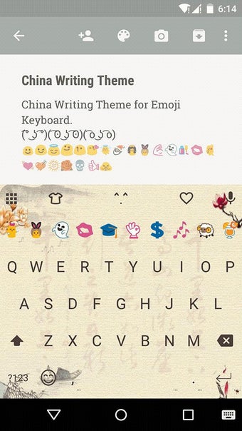 Imagen 0 para China Writing Emoji Keybo…