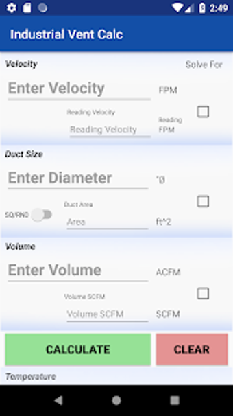 Imagen 0 para Industrial Vent Calc