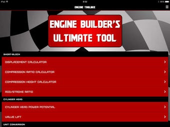 Image 0 for Engine ToolBox Calculator…
