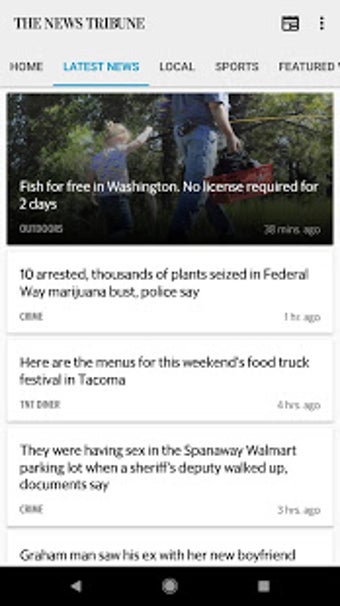 Image 3 for Tacoma News Tribune Newsp…