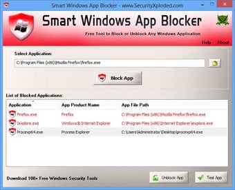 Imagen 0 para Smart Windows App Blocker