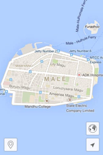 Image 0 for Male' Map